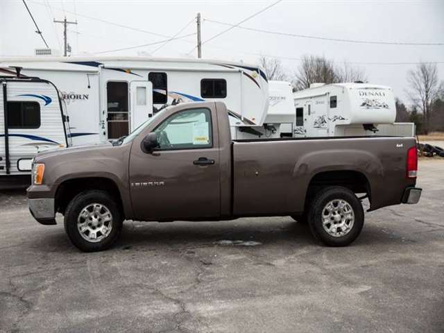 2008 GMC Sierra 1500 4WD Work Truck 2dr Regular Cab 8 ft. LB